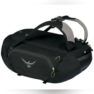 Osprey Black TRAILKIT 40L Duffel Bag NWOT